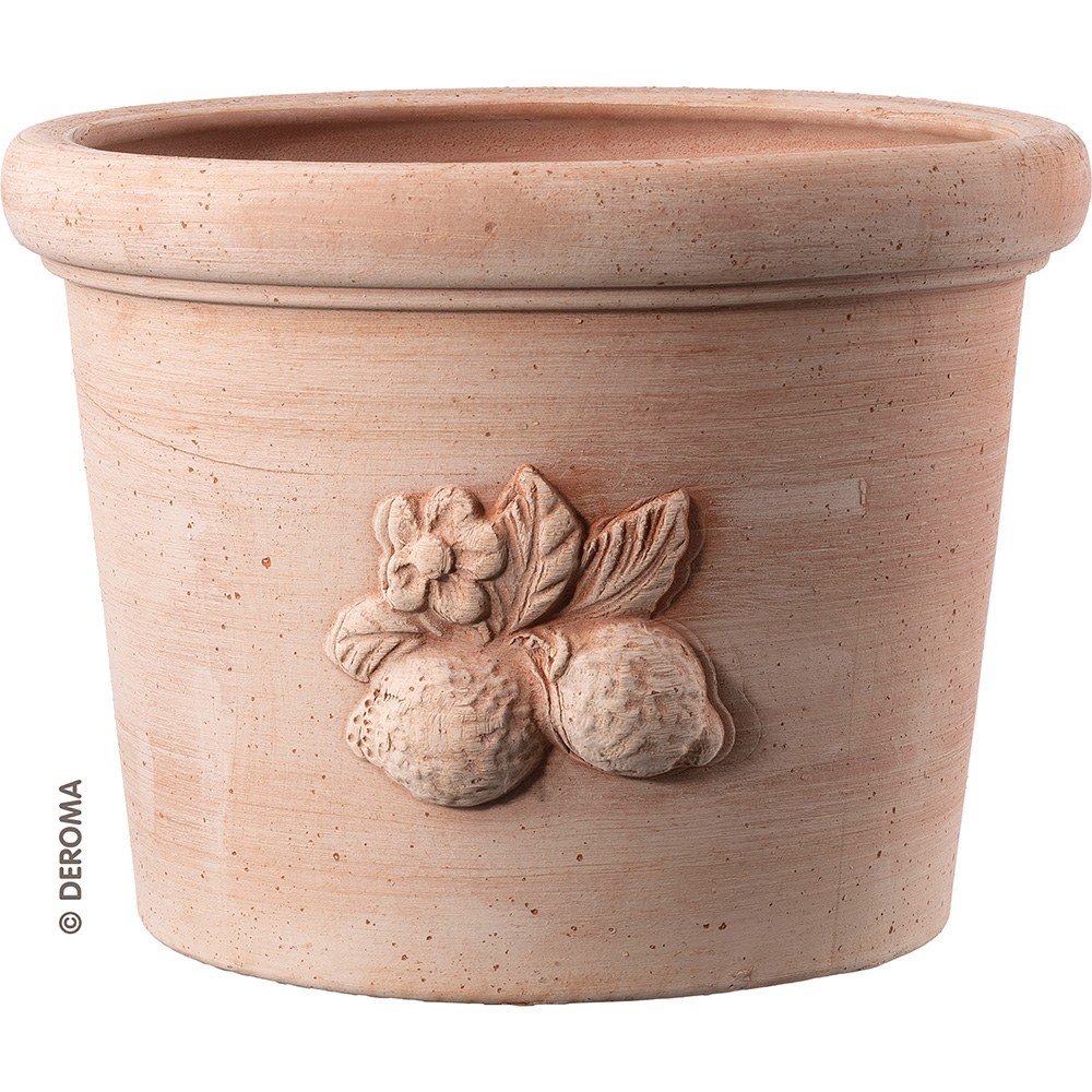 Deroma Vaso Vaso Standard Terracotta Rosso argilla Ø 11 cm