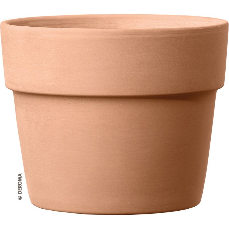 Cachepot in terracotta industriale  perfetto white 4s15wsz