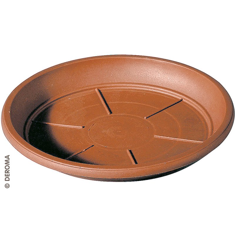 DAY R saucer red clay