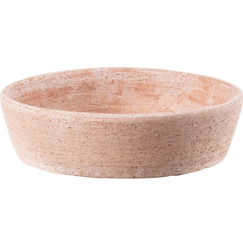 COM'O Low Bowl - TM11GSZenen - Tuscany Galestro Clay low bowl, frost resistant, transpiring, Hand finished, without hole