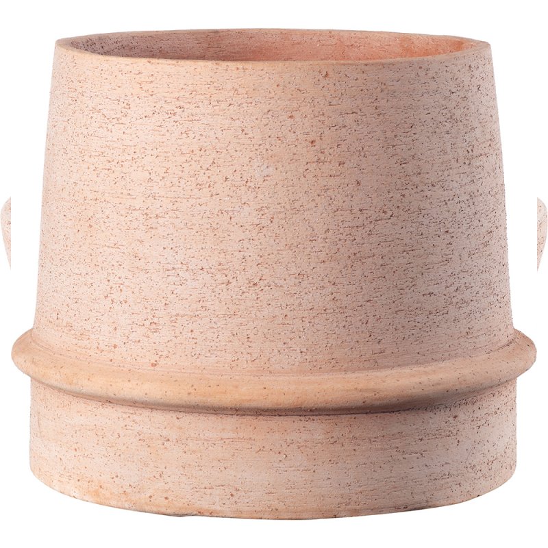 AUTHENTIC Pot - TM21GSZenen - Tuscany Galestro Clay pot, frost resistant, transpiring, Hand finished, with hole