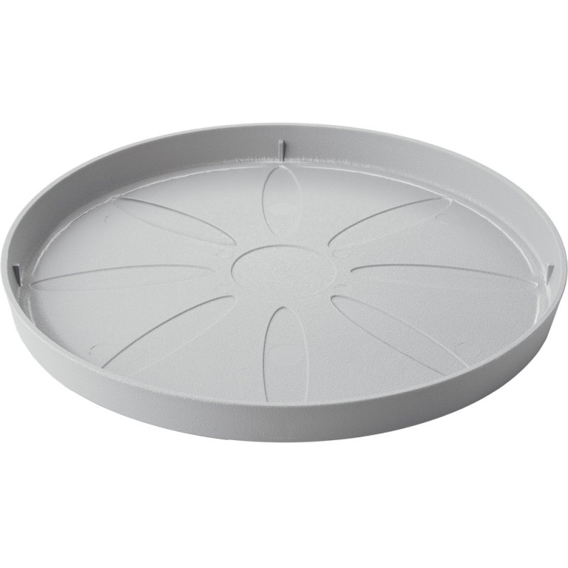 ORIGIN Round Saucer - 9H32ZSZ287enen - Recyclable Plastic round saucer, Frost and UV resistant, Guaranteed, without hole