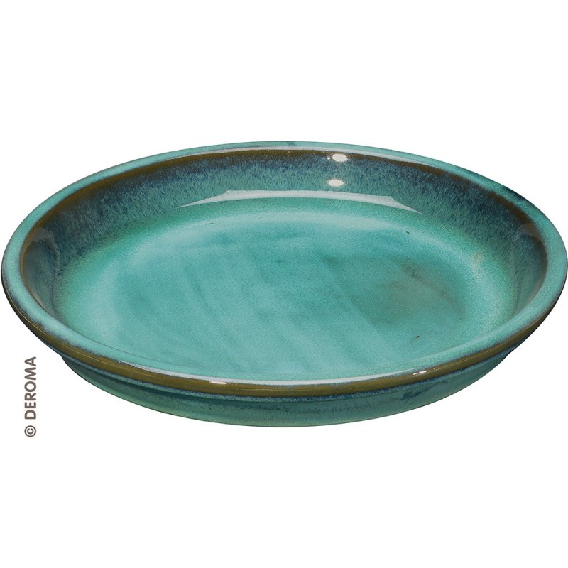 KINFOLK plant saucers turquoise