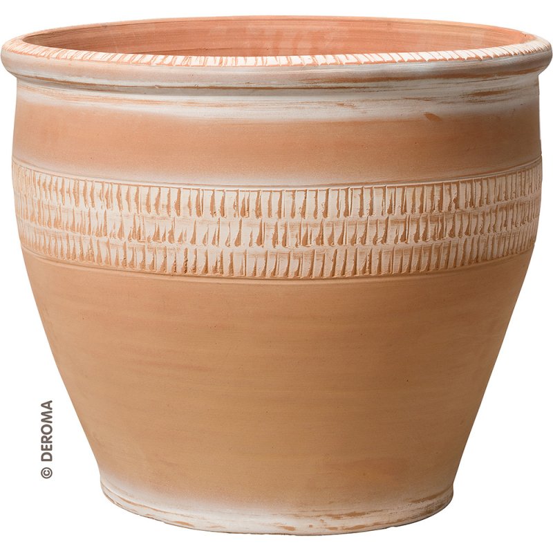 Vaso  in terracotta hand-made  caliente 11054