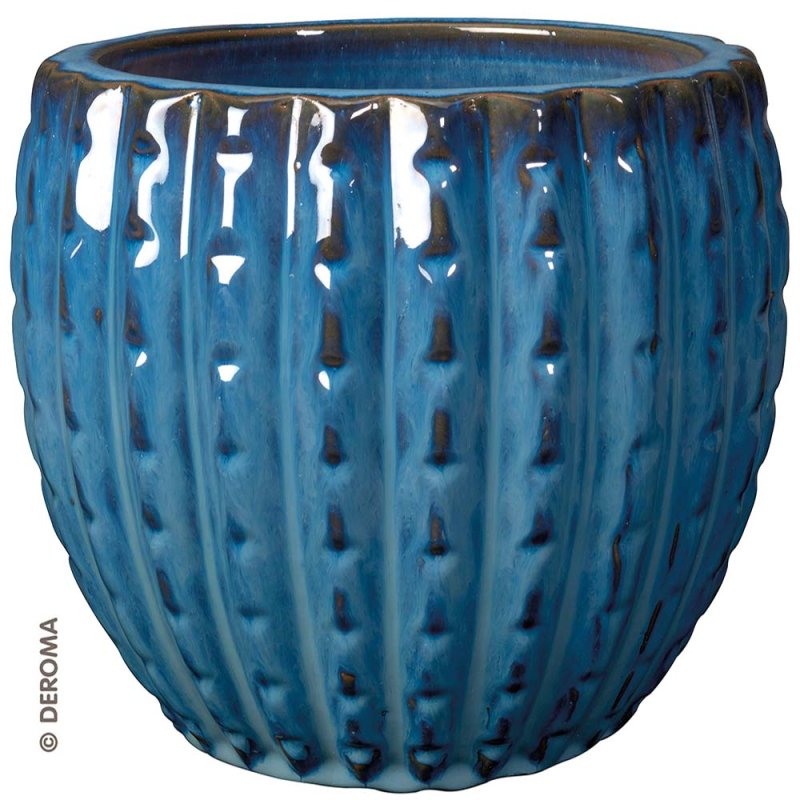 Vaso  in  terracotta smaltata  majorelle 11476