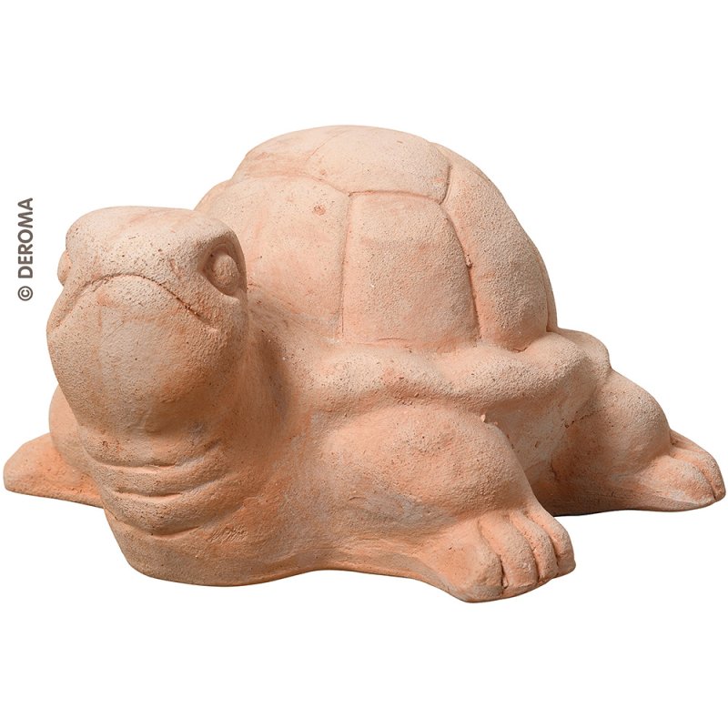 Tartaruga in terracotta hand-made  animals & spheres 11517