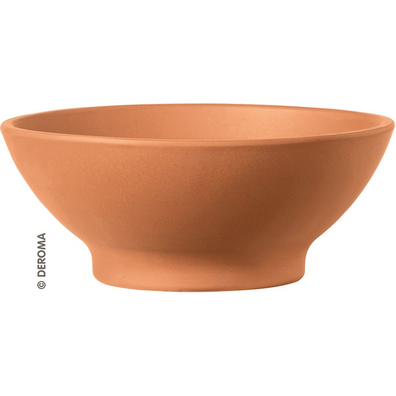 BIG BOWL red clay
