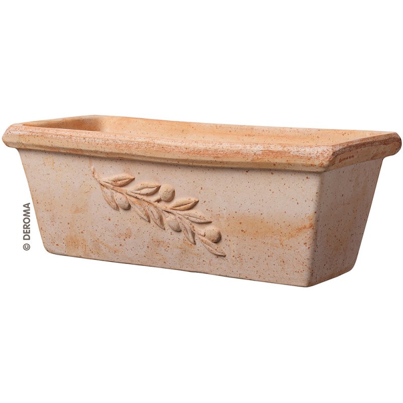OLIVE window box terracotta