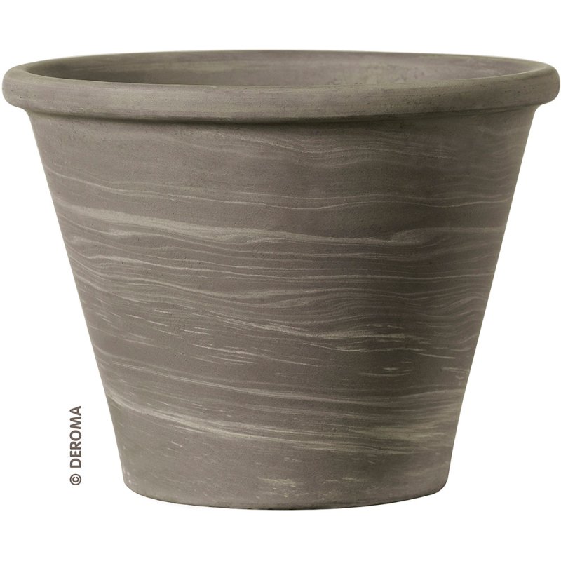 Vaso  in terracotta industriale  duo grafite 5021js98z