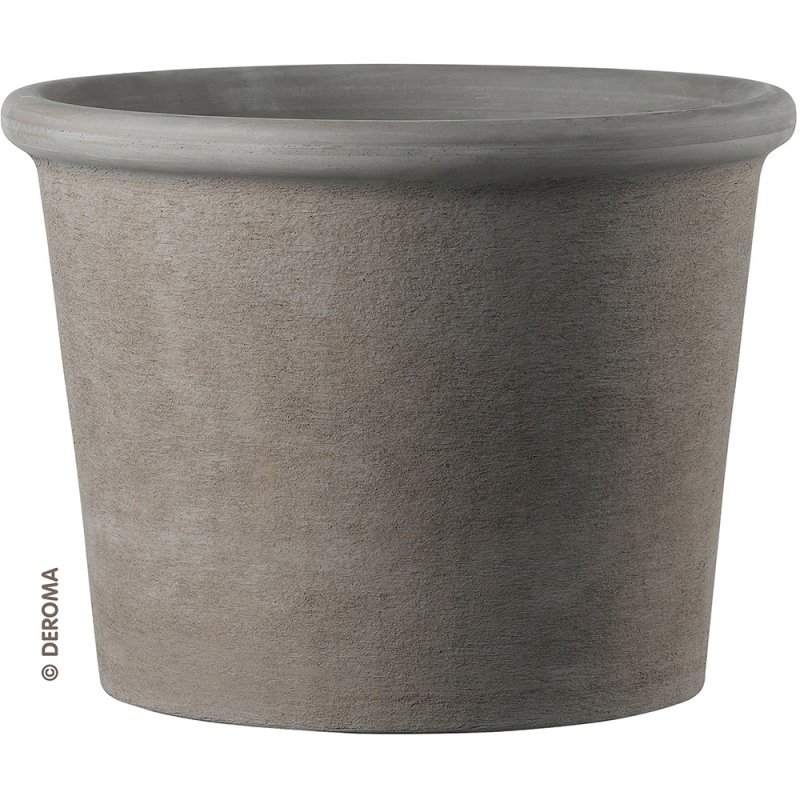 primitivo CYLINDER pot with RIM  graphite