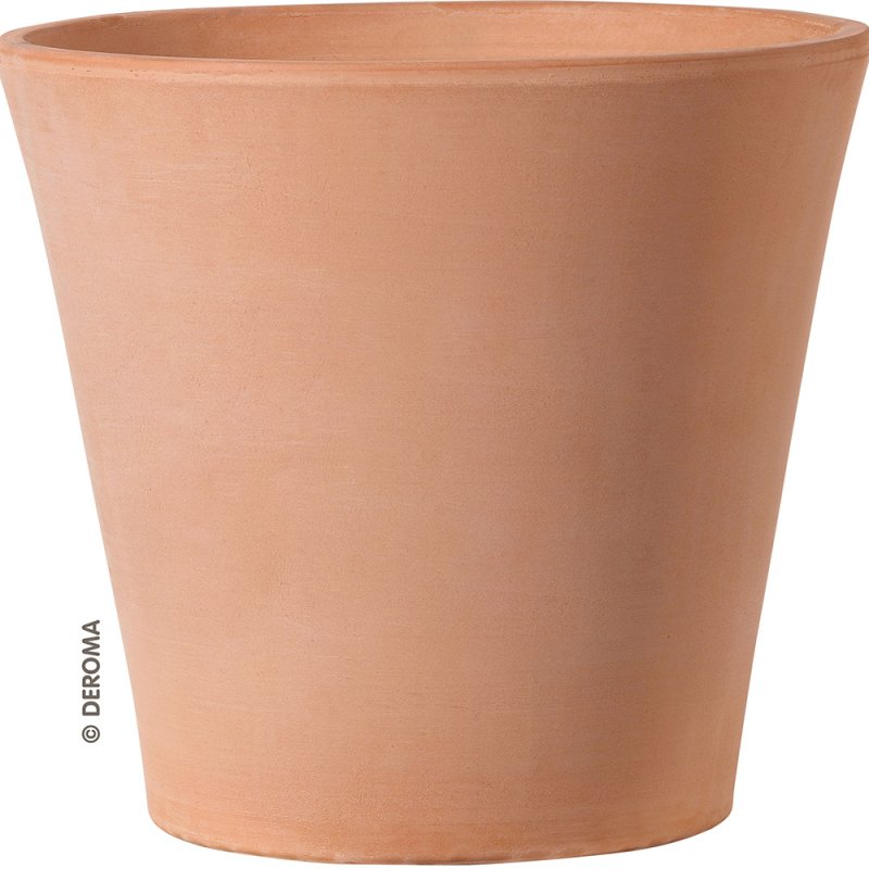 CONO pot white clay